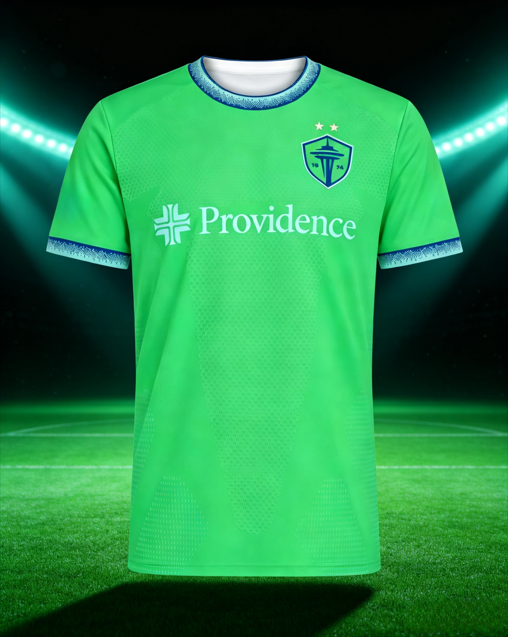 Seattle Sounders FC 26-27 Home Jersey Green Mens Short Sleeve Crew Neck Soccer Shirt for Match & Training