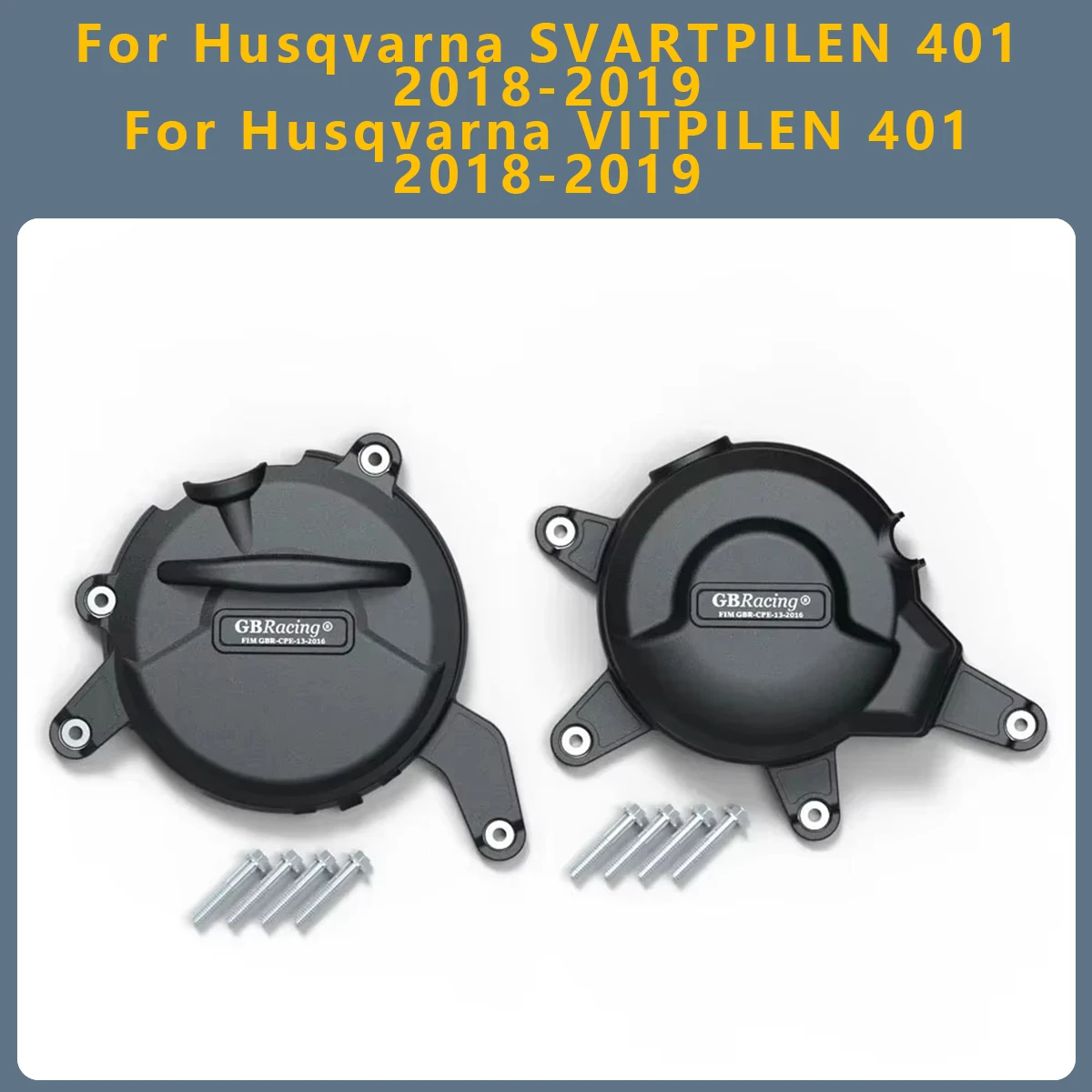 

Motorcycles Engine cover Protection case Cover For Husqvarna SVARTPILEN VITPILEN 401 2018-2019 Engine anti fall protection