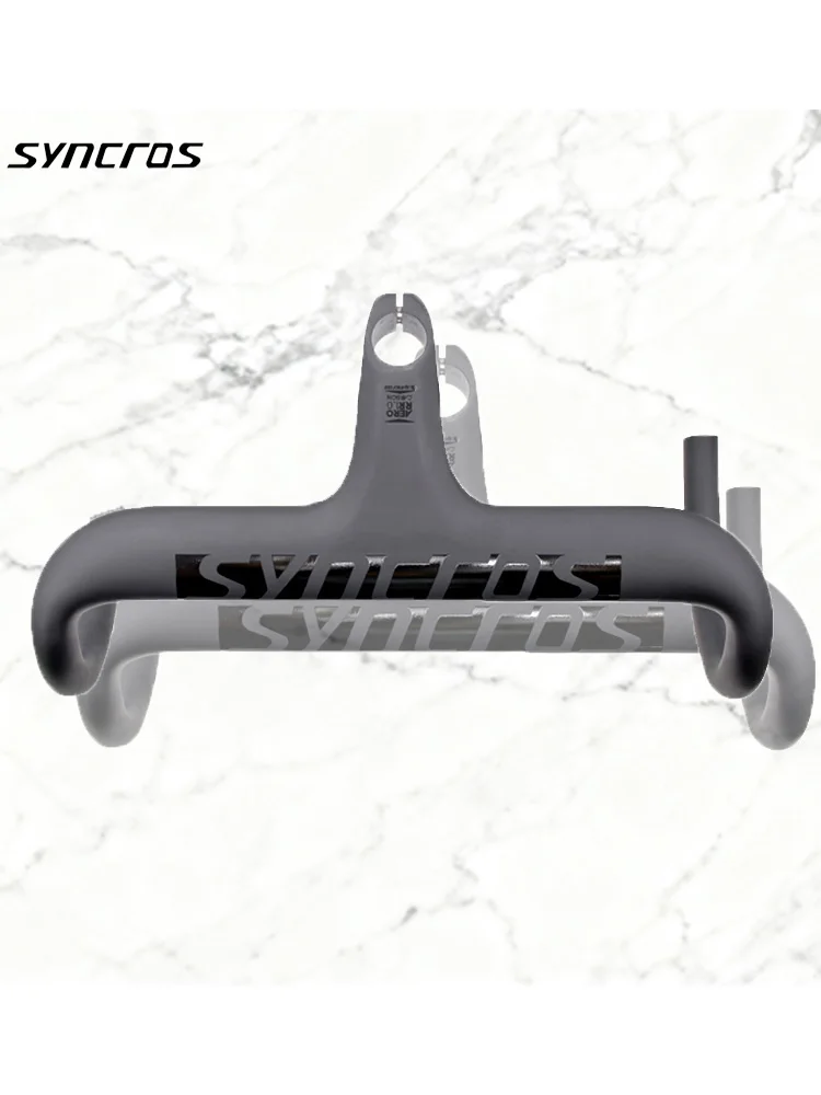 

SYNCROS Carbon Fiber Highway Integrated Bent Handle Bicycle with Full Inner Cable Routing Diameter 28.6mm Bicycle Accessories