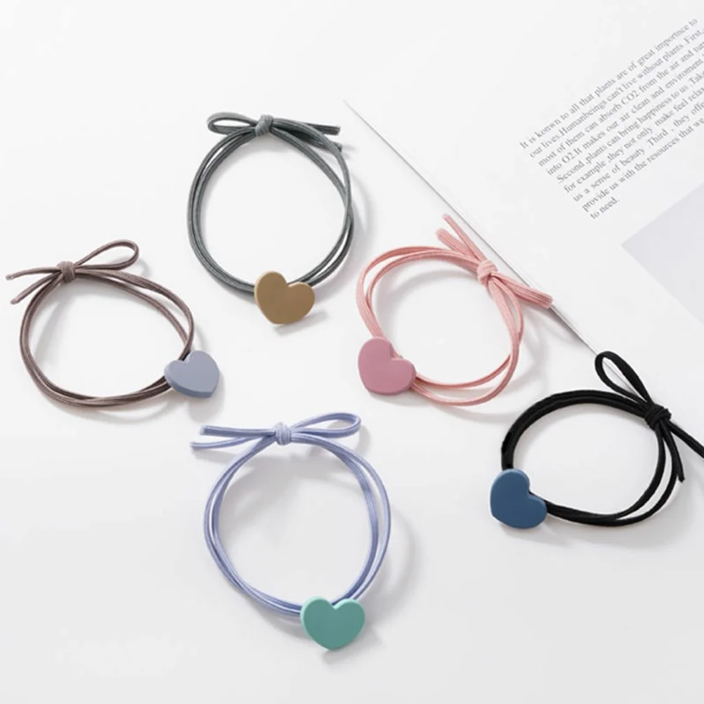 

15Pcs Colorful Hair Ropes Simple Elastic Bands for Medium Thick Hair Daily Wear Replacement Lightweight Convenient Carry Use