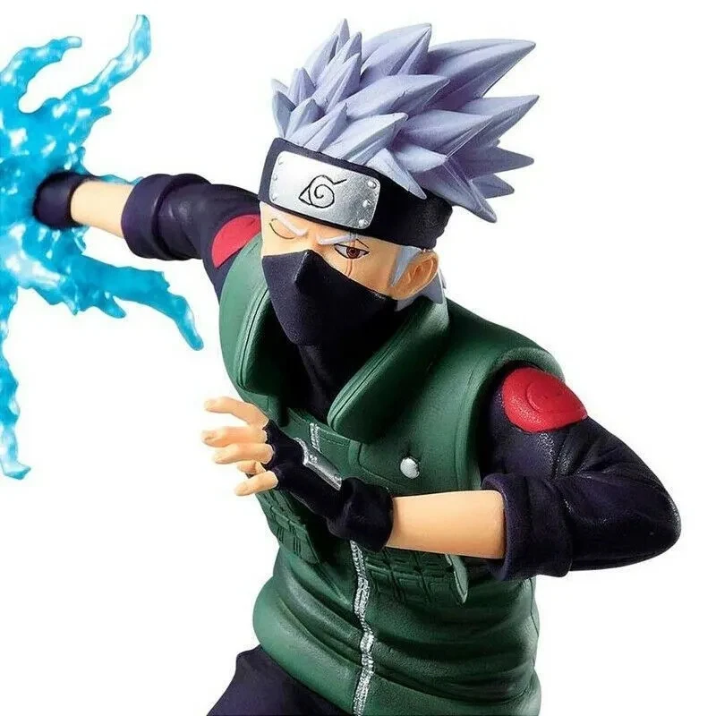 Bandai Eyewear Factory Naruto Banner Kakashi VS Naruto Sasuke Jingpin Anime Figure Genuine Bulk