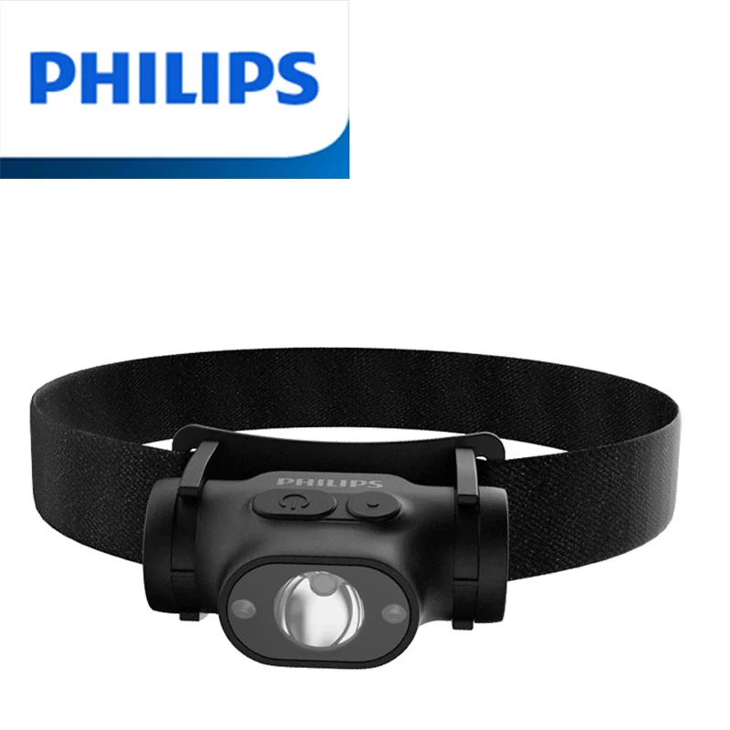 Philips LED Headlamp Sensor Head Flashlight of Lighting Type-C Rechargeable Headlight Outdoor Camping Fishing Lantern