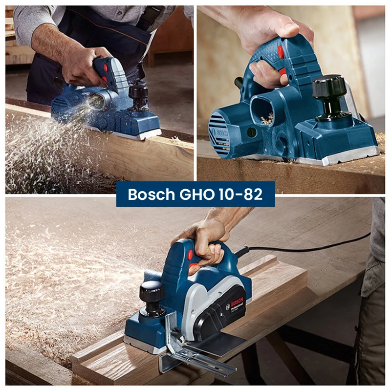 Bosch GHO 10-82 Compact Electric Planer Heavy Duty Power tools Electric hand planer Electric planer for woodwor