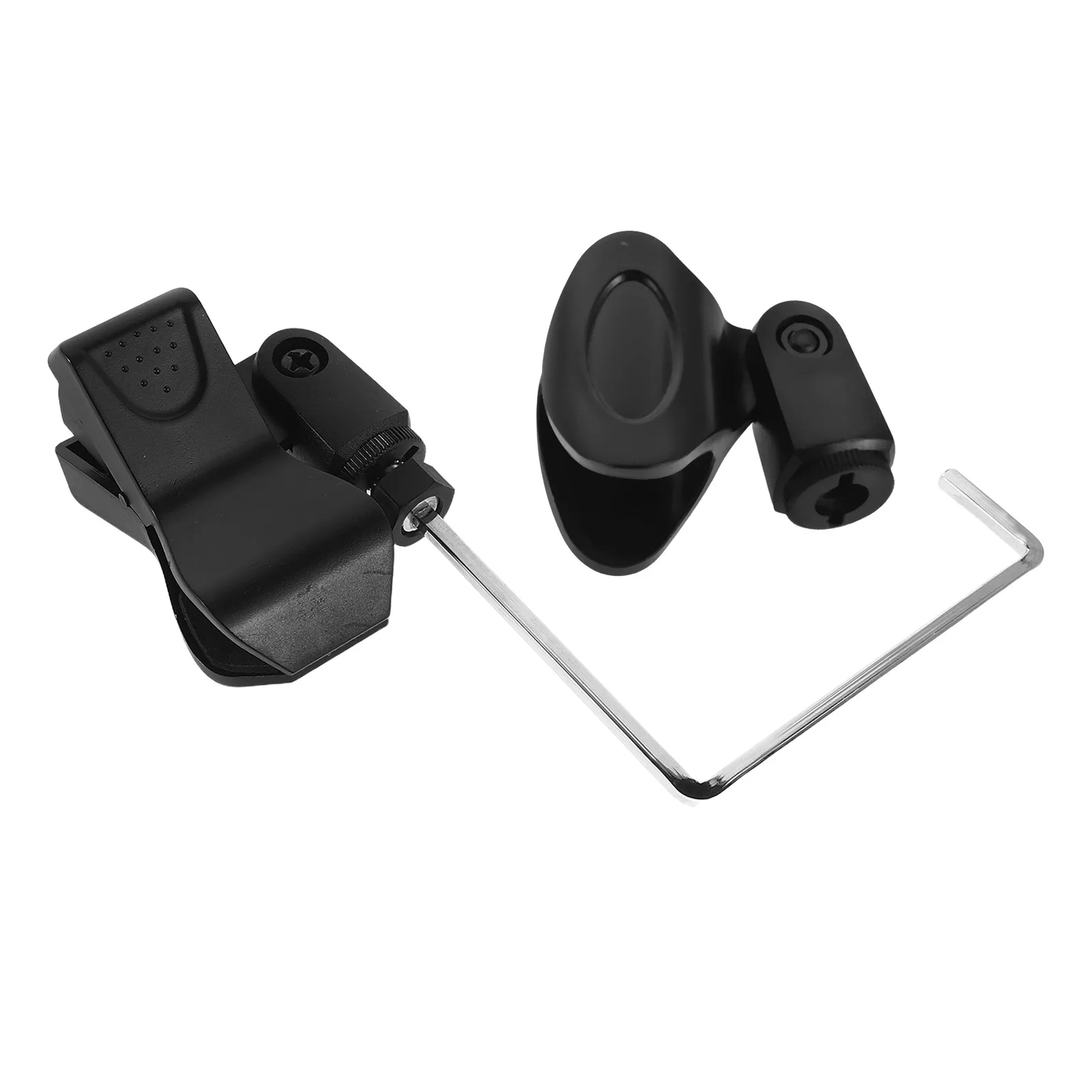

Saxophone Microphone Clip Metal Desk Clamp Adjustable Stand Mount Clips for Instruments Clear Sound Easy Install Secure Fit