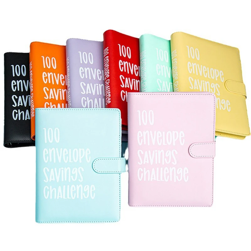 100 Envelopes Money Saving Challenge, 100 Envelope Challenge Binder Savings Challenges Budget Book Binder