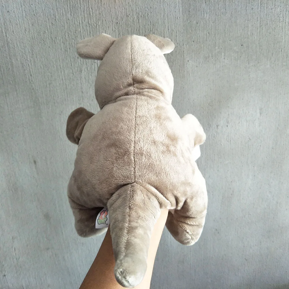 Giocattolo di peluche burattino a mano animale canguro per bambini per regalo di compleanno