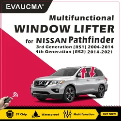 EVAUCMA Car Power Window Closer Relay For Nissan Pathfinder R51 R52 Remote Control Four Window Lifter Close Switch