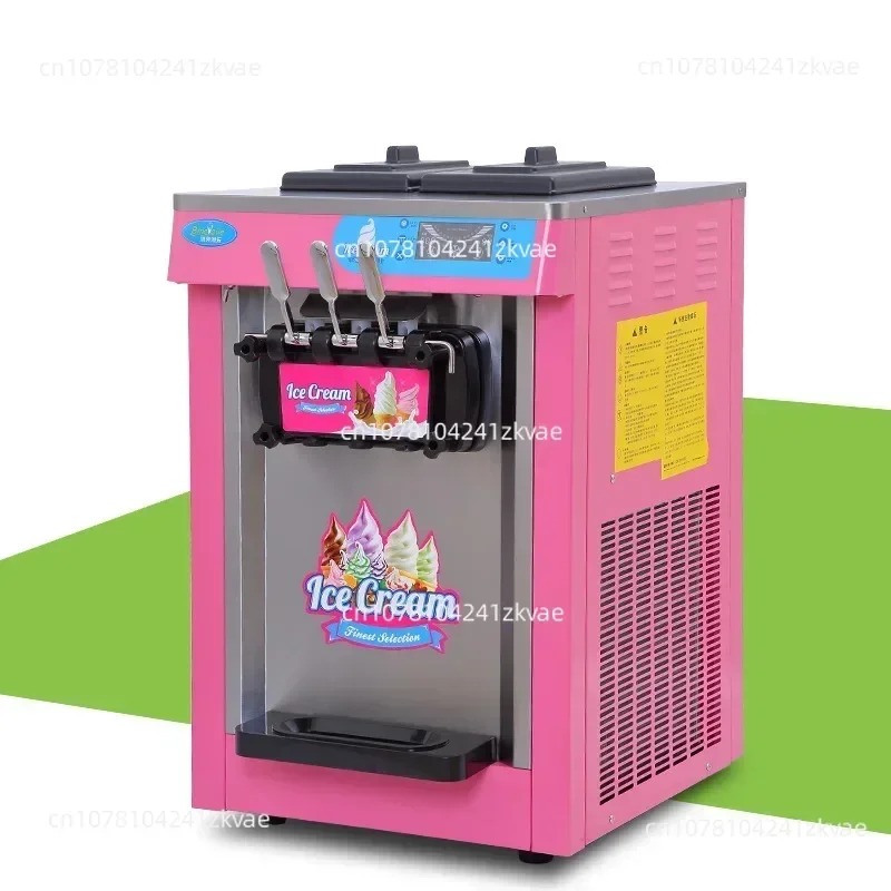 Fruit Ice Cream Making Machine  Wholesale Counter Flavor Soft Ice Cream Maker Machine Commercial