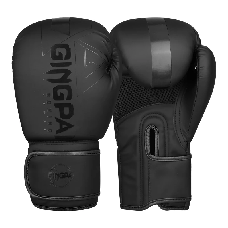 Professionele 6/8/10/12/14oz Bokshandschoenen PU Muay Thai MMA Beroep kickboksen Volwassenen Zandzak Training Handschoenen Apparatuur