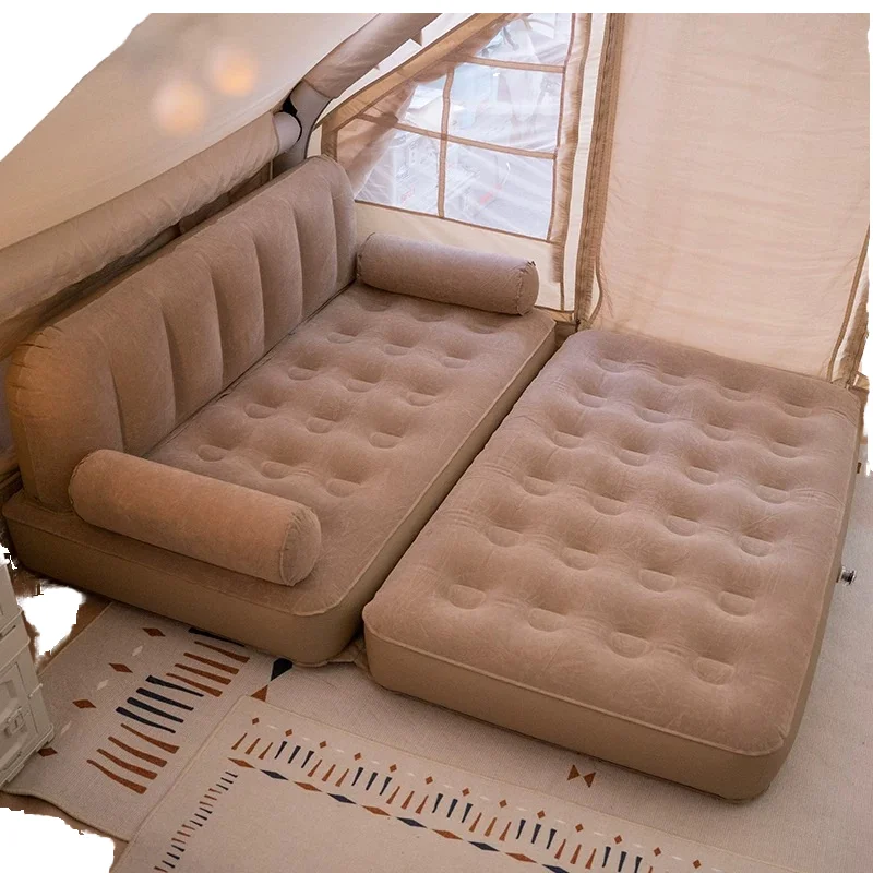 

air Chair Inflatable Cushion Bed Outdoor Inflatable Flocked air Sofa Beach Cushion Sofa air Chair Inflatable