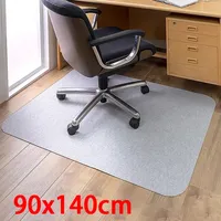 Office Rolling Chair Mat Anti Slip Self-adhesive Desk Rug Gaming Swivel Chair Mat Protective Rolling Floor Desk Bedroom