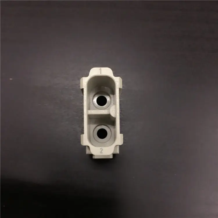 New 2-pin 40A module cold-pressed male core replaces Sibas  HMK-002-MC order number 09140023002 2PCS
