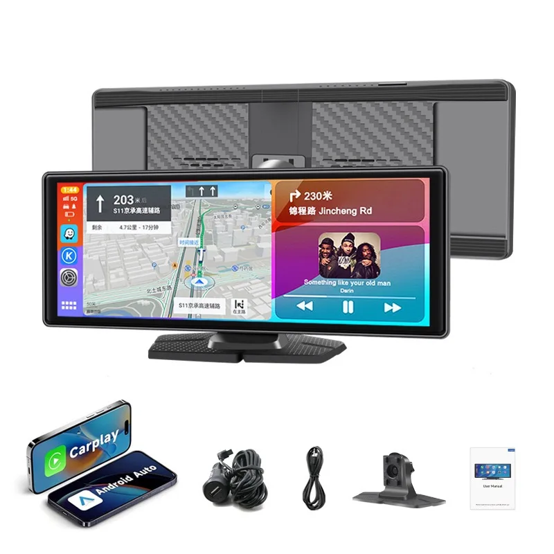 For car Carplay Screen for Apple Or Android Universal 10.26” Screen Car Radio Multimedia WIFI Video Player Wireless