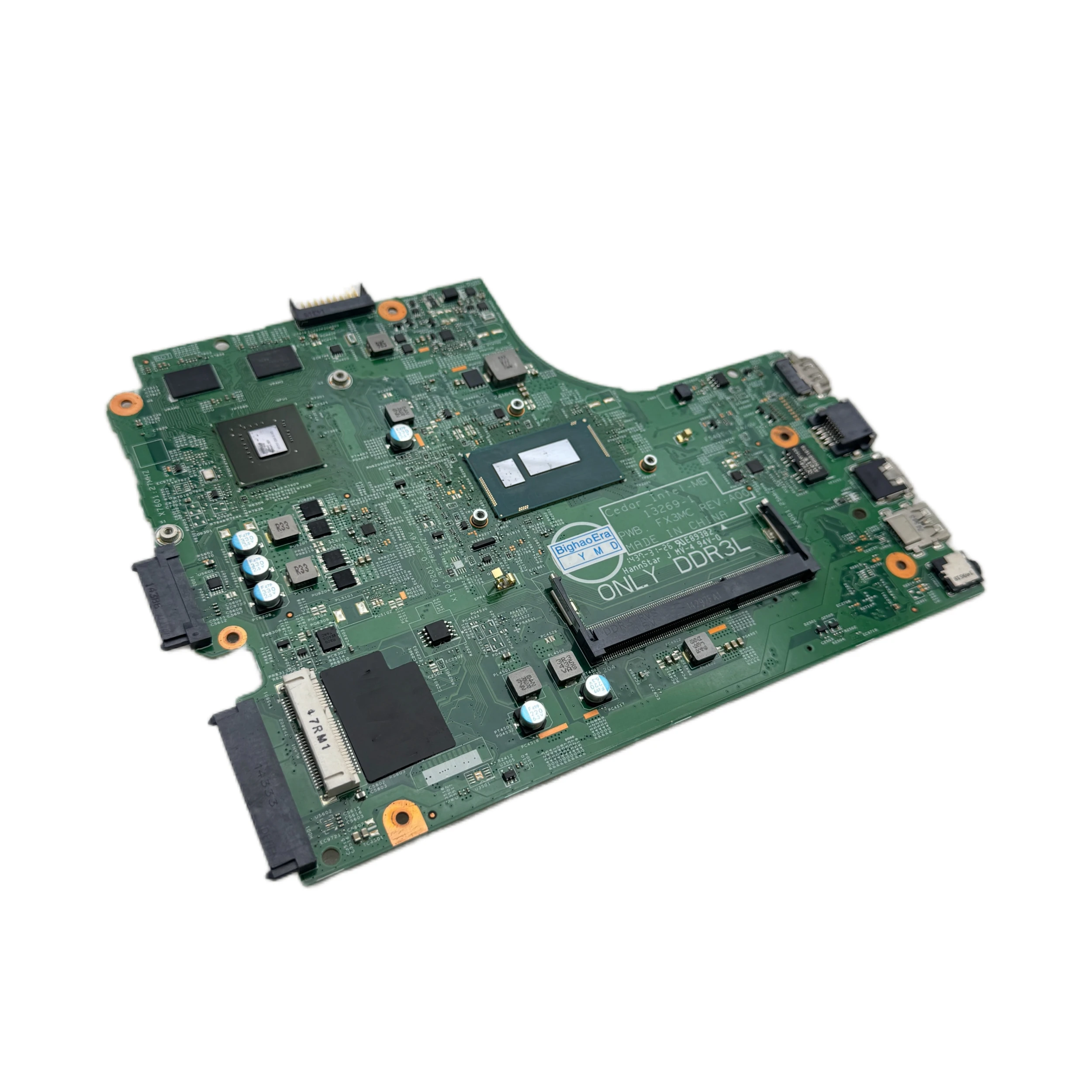 Placa-mãe para laptop Dell Inspiron 14 3442 3443 15 3542 3543 17 5748 5749 com CPU i3 i5 i7 GT820M-2GB FX3MC 13269-1 CN-01P4HG