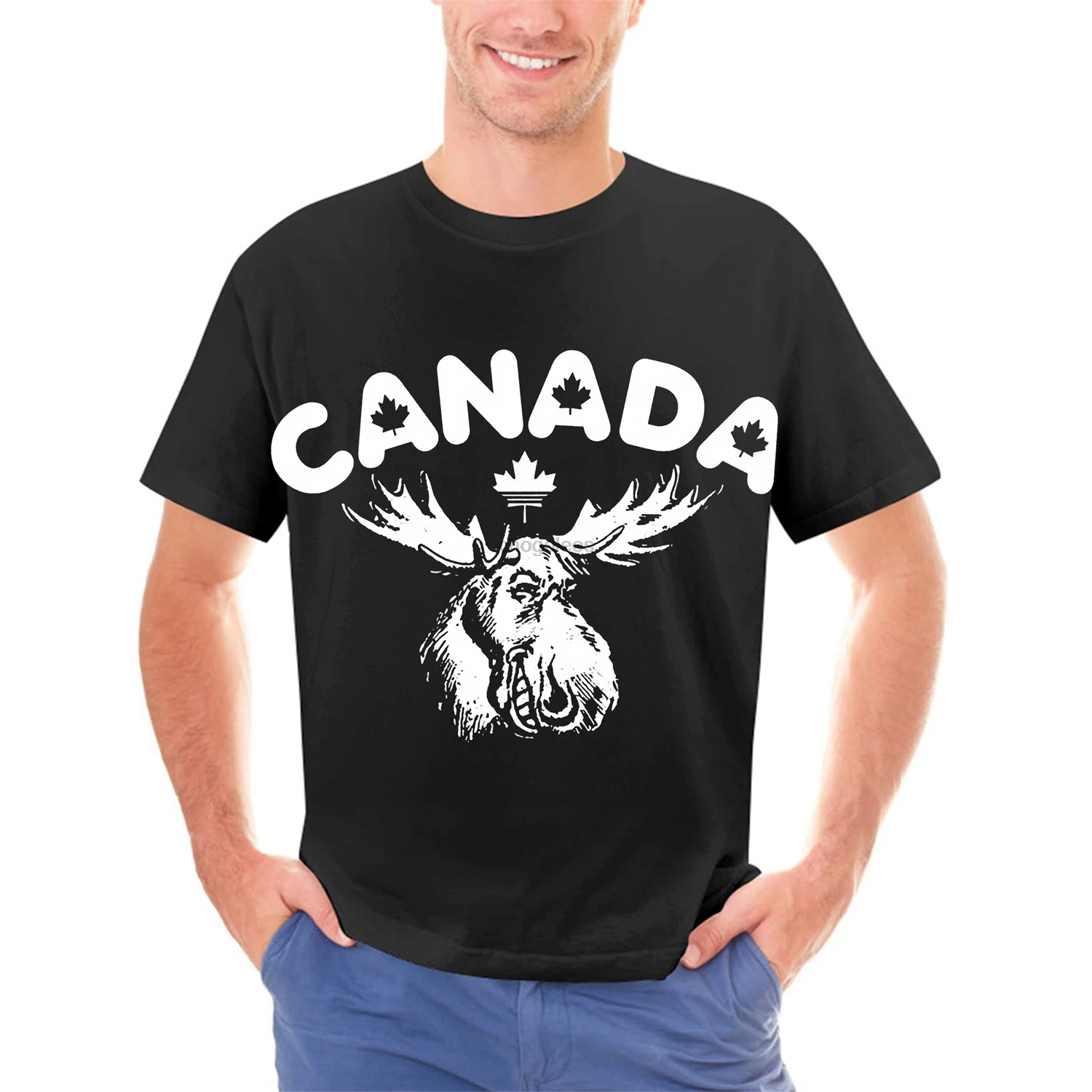 Canada T Shirt Vintage Canada Flag T Shirt Canadian Moose Tee Vancouver Montreal Toronto Canada Flag Maple Leaf TShirt Cool  Tee