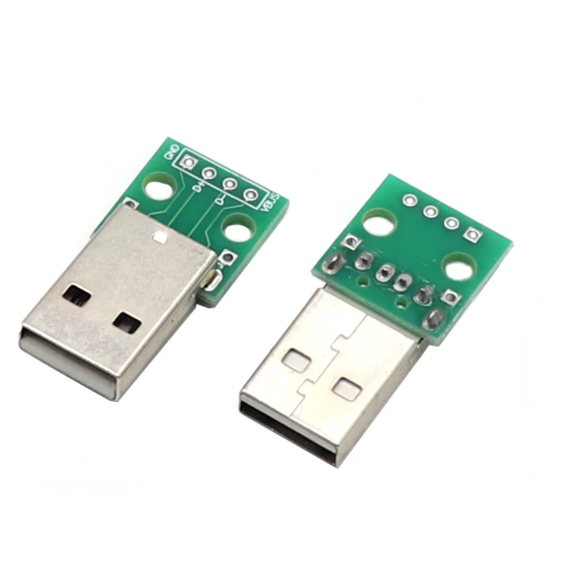 【10-5PCS】USB to 2.0 3.0 female/male USB2.0 male head PBC adapter board data module