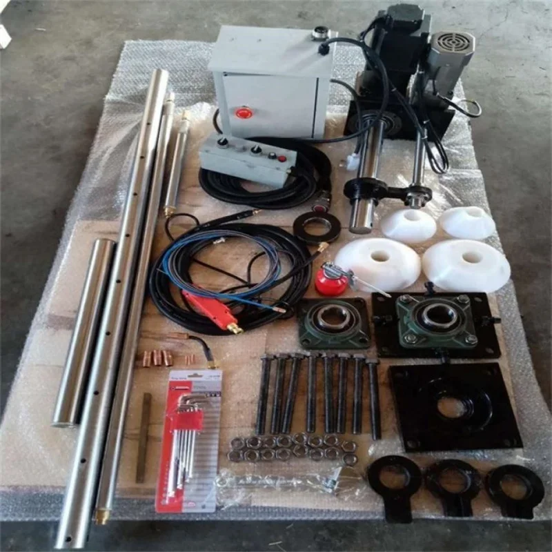 Portable Line Boring and Bore Welding Machine 40-300mm 220V Excavator Hole Repair  Line Boring Tools