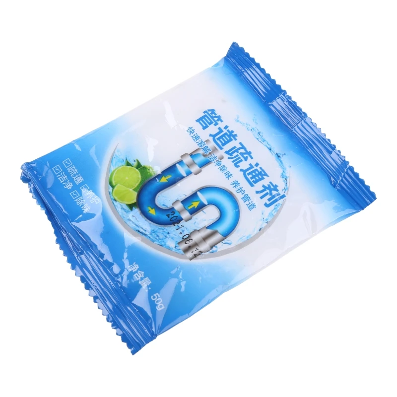 50G Thông Tắc Đường Ống Nạo Vét Chất Nhà Bếp Vệ Sinh Sàn Phòng Tắm Bồn Rửa Bát Bụi Khử Mùi