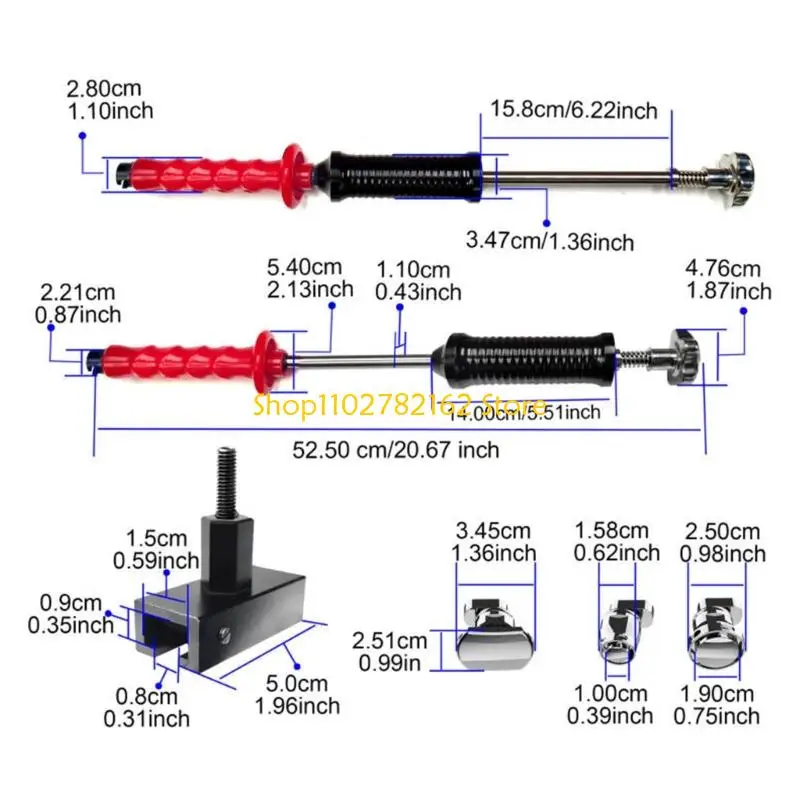 547B Pit Remover Puller Slide Hammer Dents Puller Car Body Dents Repair