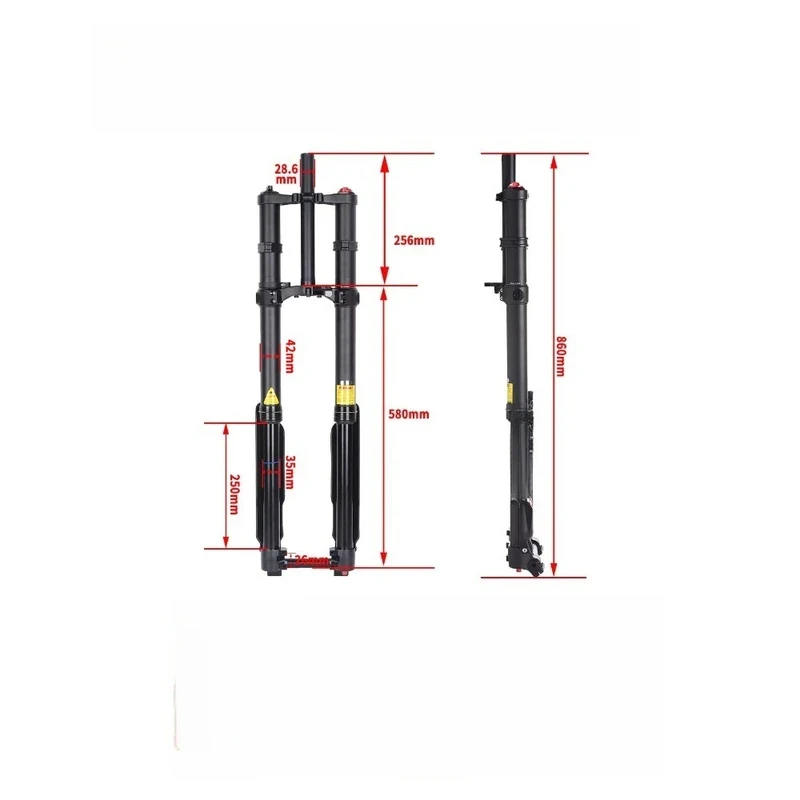 DNM USD C Mountain Bike Front - Mtb Fork Air のレビューと価格