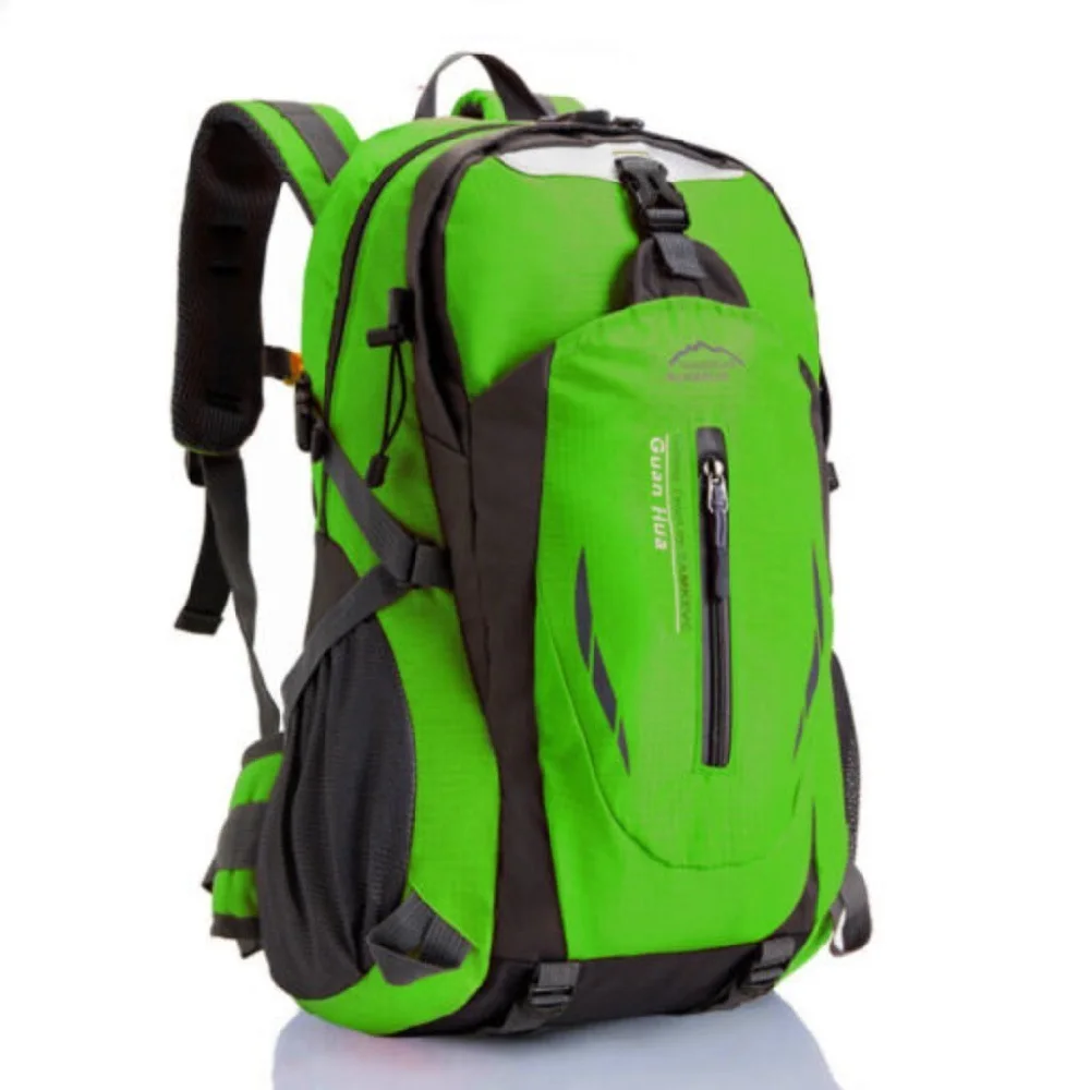 Large Waterproof Backpack 40L Bag Camping Hiking Walking Outdoor Travel Rucksack Durable Nylon