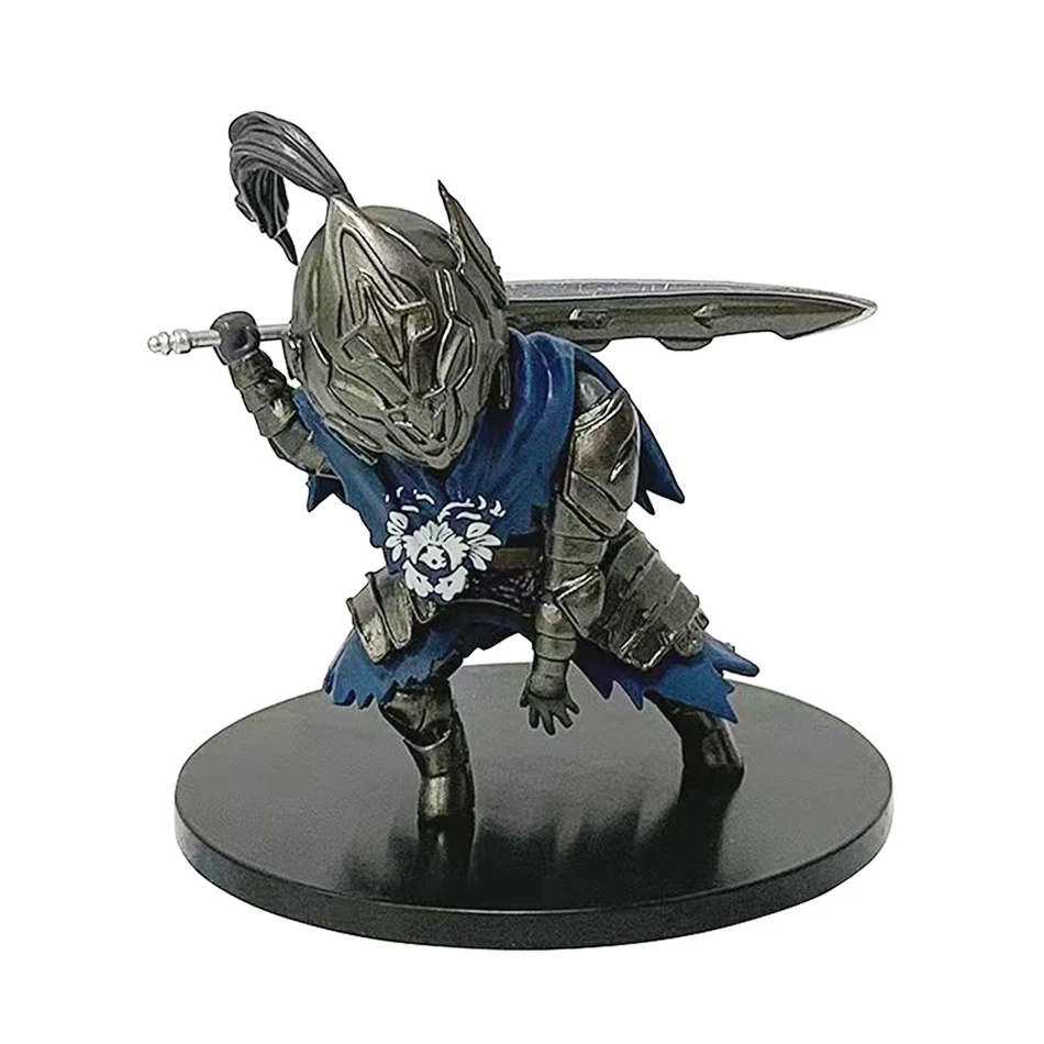 حار Q نسخة الظلام النفوس أنيمي عمل الشكل Solaire Artorias Ornstein النار حارس دمية أنيمي تمثال نموذج لعب للأولاد الهدايا