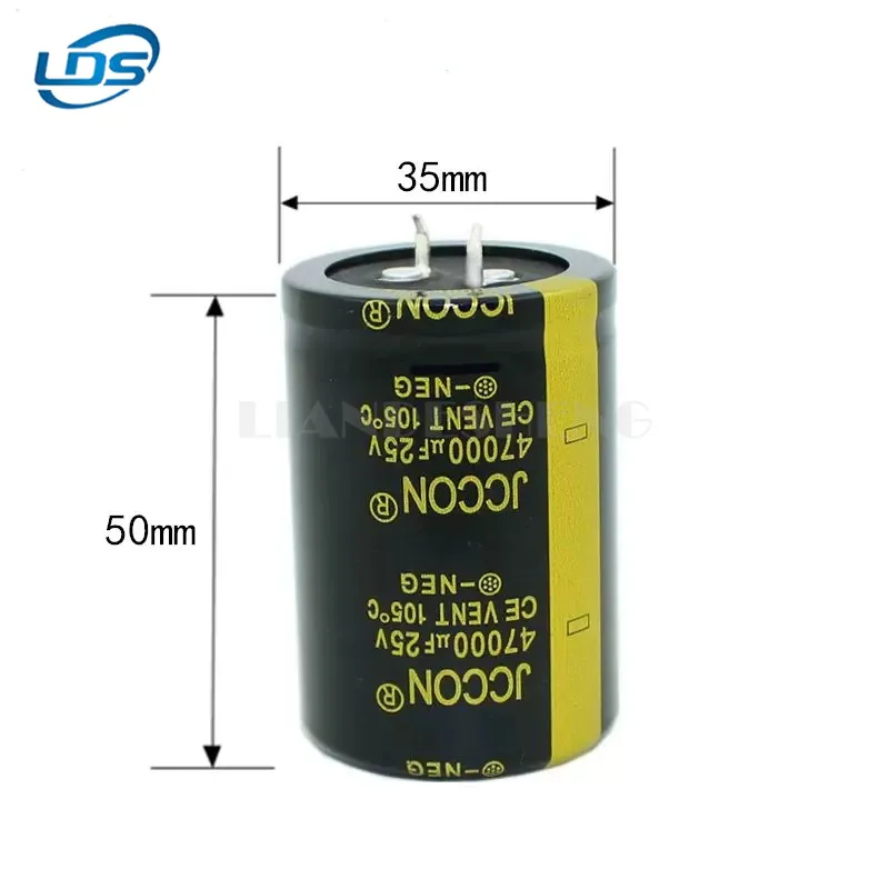 Imagem -02 - Capacitor Eletrolítico 8200uf 80v 35x50 Capacitor Febre Áudio ox Chifre Alumínio Capacito Eletrolítico 80v8200uf 35x50