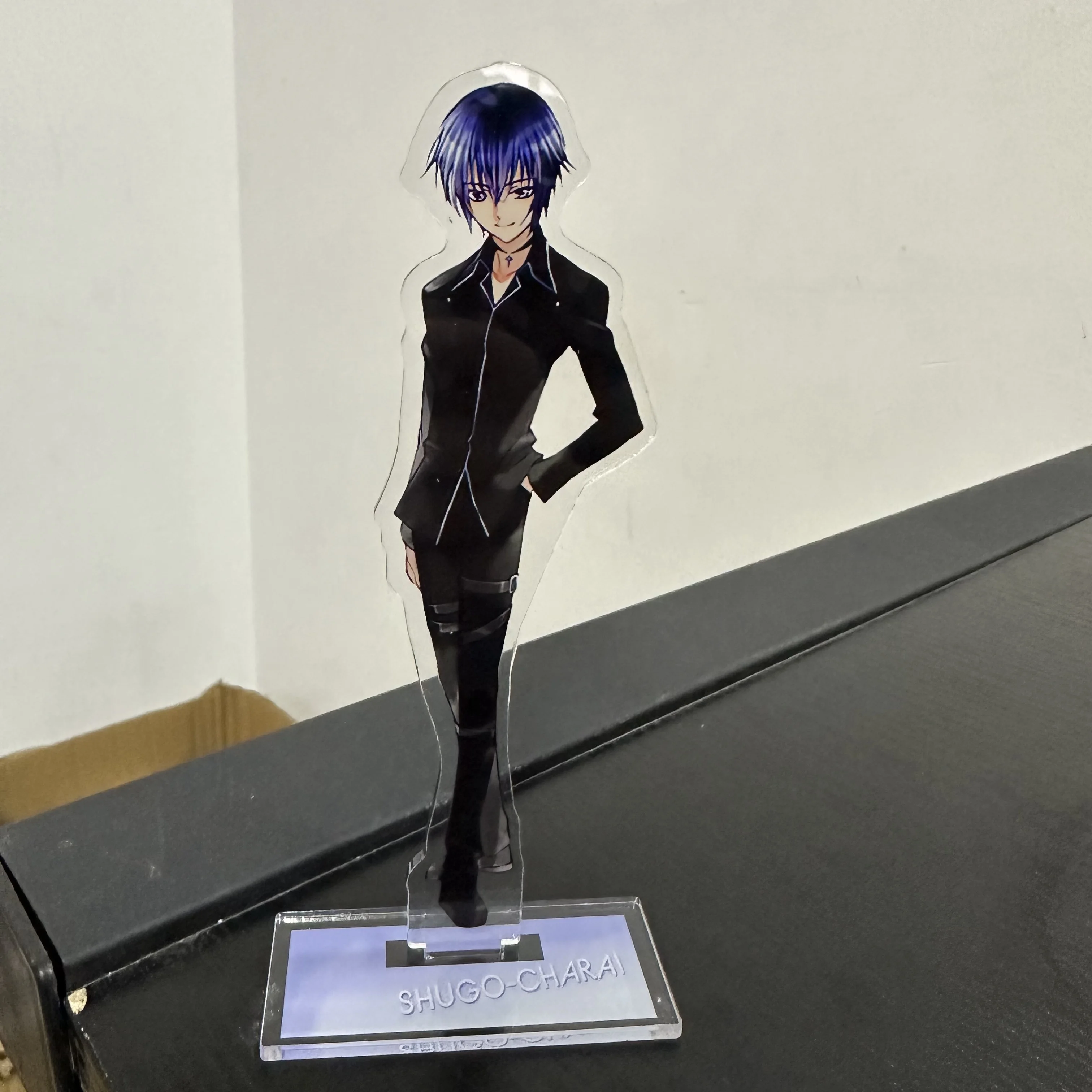 15CM Anime Shugo Chara Figures Hinamori Amu Tsukiyomi Ikuto Cosplay Acrylic Stand Model Plate Desk Decor Standing Sign Toys