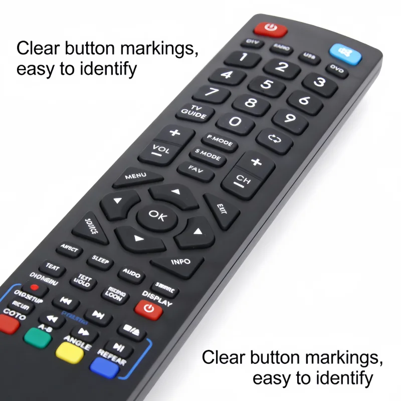Remote Control for Blaupunkt Technika TV, Replacement for 22F22B-FHD 24E21B-FHD 24F22B-HD/DVD 24F22W-HD/DVD, Easy to Use TV Remo