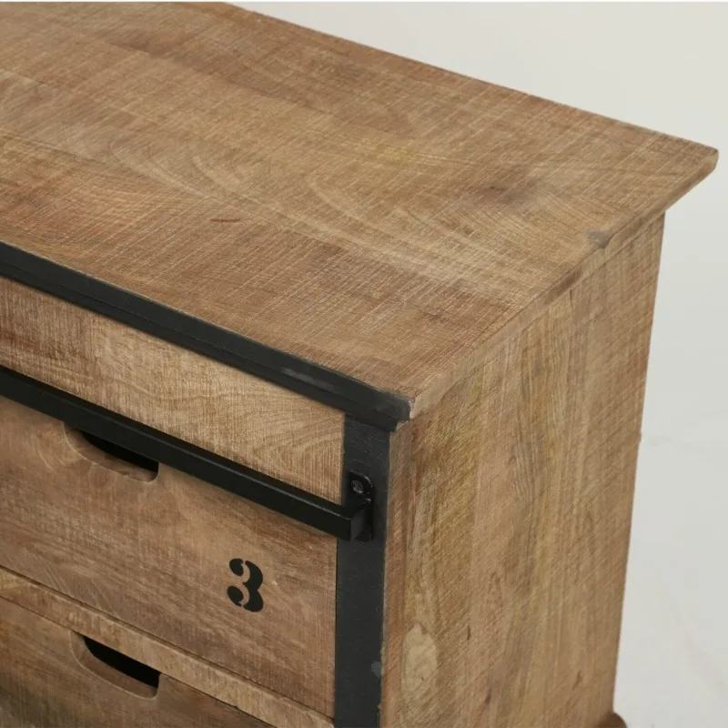Solid Wood Lockers Mango and Acacia Hardwood Handcrafted by Indian Country Style Craftsmen