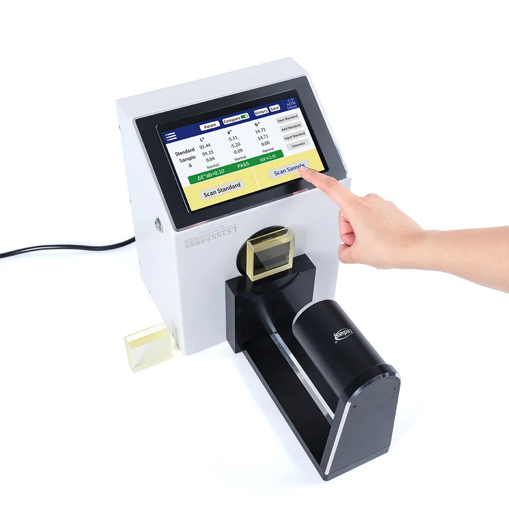 

LS155 Liquid Colorimeter Transparent Color Difference Color Haze Meter High Accuracy Colorimeter for Liquids Color Measurement