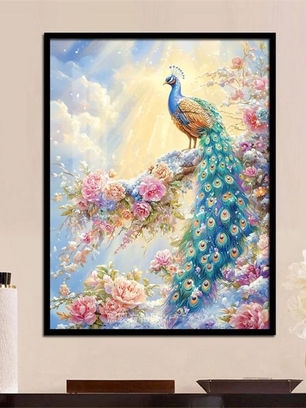

Peaco Diamond Painting Dry Floral Wealth And Prosperi Diamond Embroidery for Living Room And Bedroom Modern Simple Sle