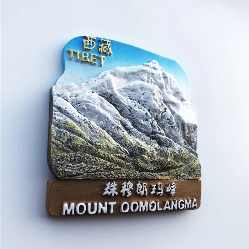 China Xizang Scenery Fridge Magnet Cultural Landscape Tourism Souvenir Resin Message Sticker Handicraft Decoration