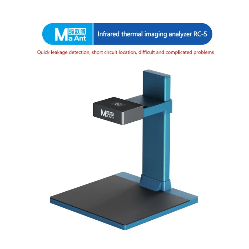 MAANT RC-5 ثلاثية الأبعاد التصوير الحراري بالأشعة تحت الحمراء لإصلاح الإلكترونيات PCB استكشاف الأخطاء HD الكاميرا الحرارية مع كشف ماس كهربائى