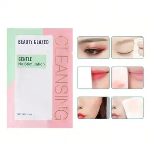 Makeup Removal Wet Wipes 7.5ml Oil Free Fragrance Free Quick Cleanse Wipes for Sensitive Skin Dermatologist Tested