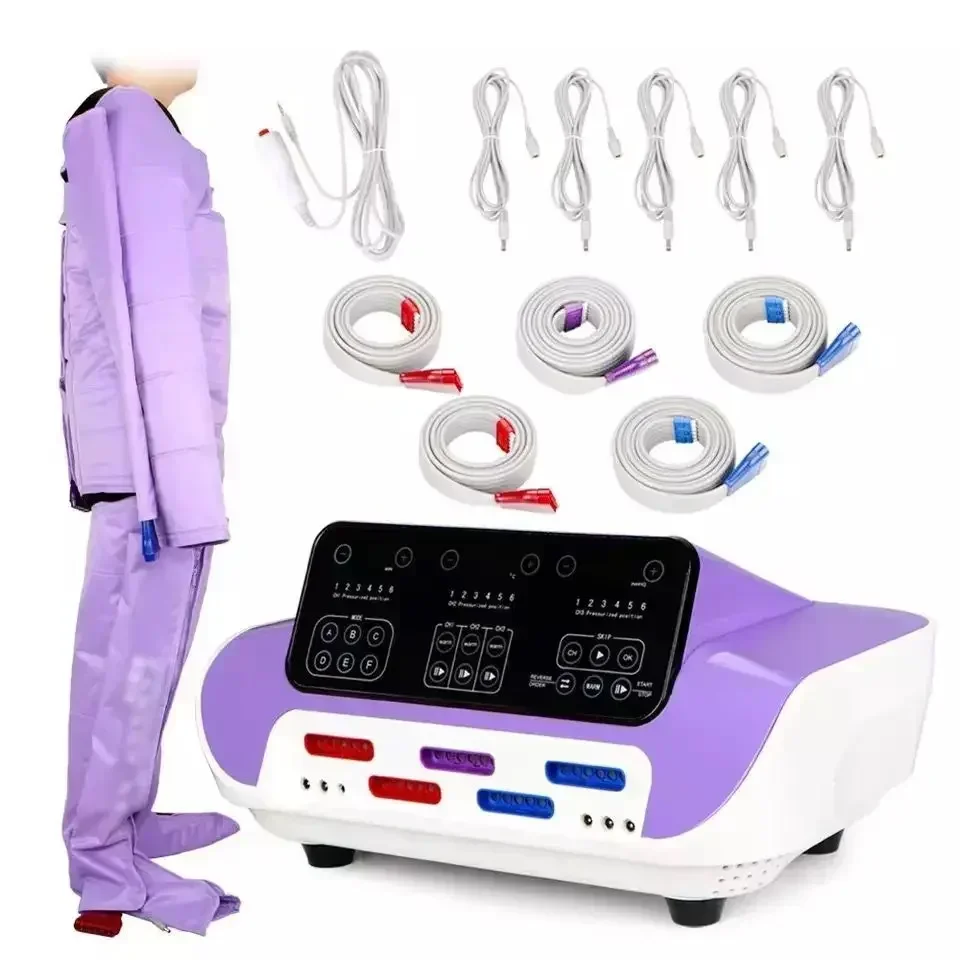 2023 New Tech PorPressotherapy Air Body Slimming Device Professional Lymph Detox Pressotherapy for Health Care