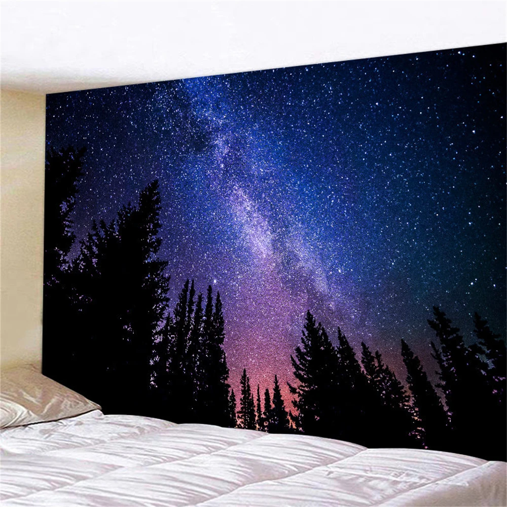 Custom night scenery Wallpaper Living Room Bedroom Backdrop 3D Wall paper Mural wall papers home decor wall stickers decoration