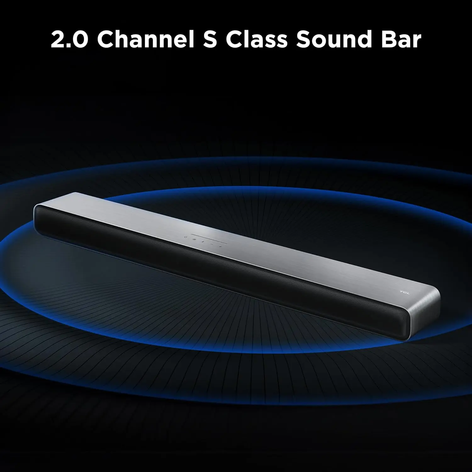 2.0-Channel Soundbar for Smart TV with Dolby Atmos & DTS:X, Auto Room Calibration, 100W Wireless Bluetooth Home Theater Audio, App & Remote Control - Latest Model