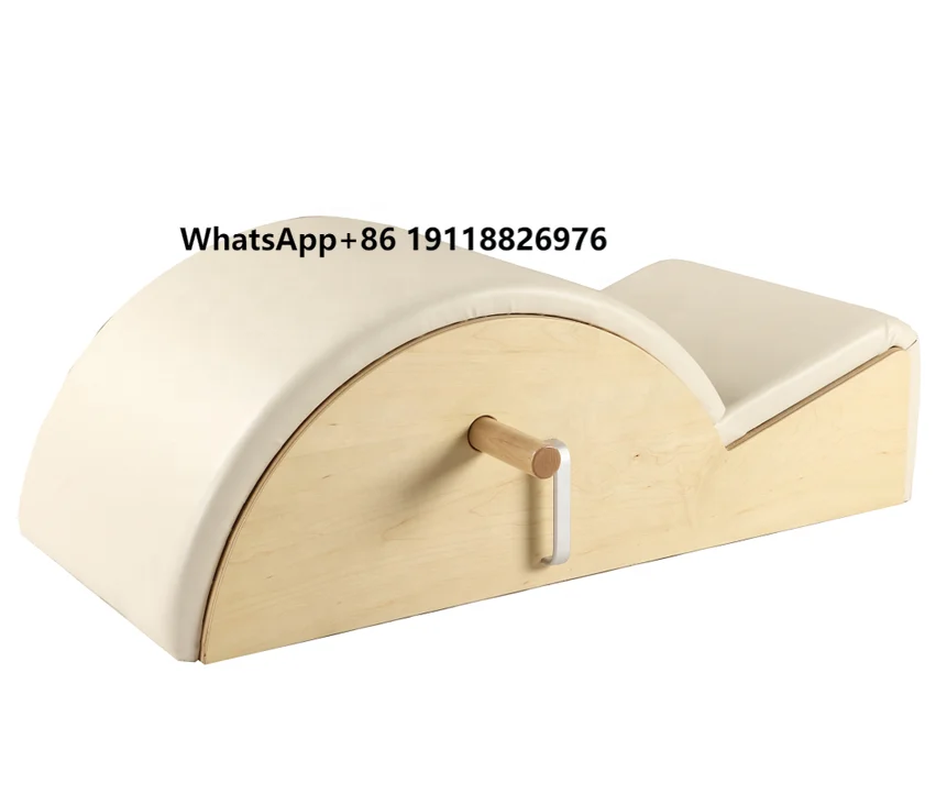 

Pilates Spine Corrector Equipment Foam Posture Corrector Arc Pilates Wood Arc Barrel Gym Fitness Sets Commercial Equipment