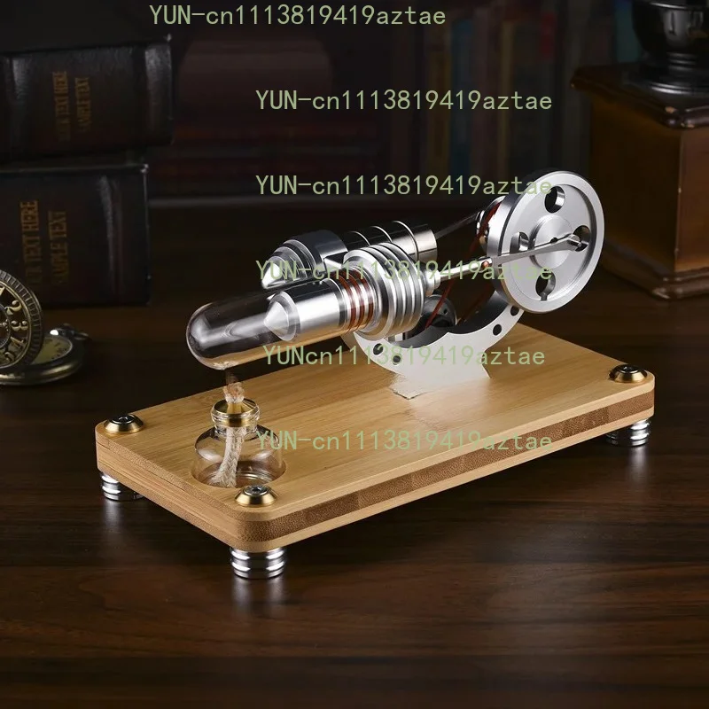 Startable Mini Stirling Engine Model External Combustion Engine Science Display Model