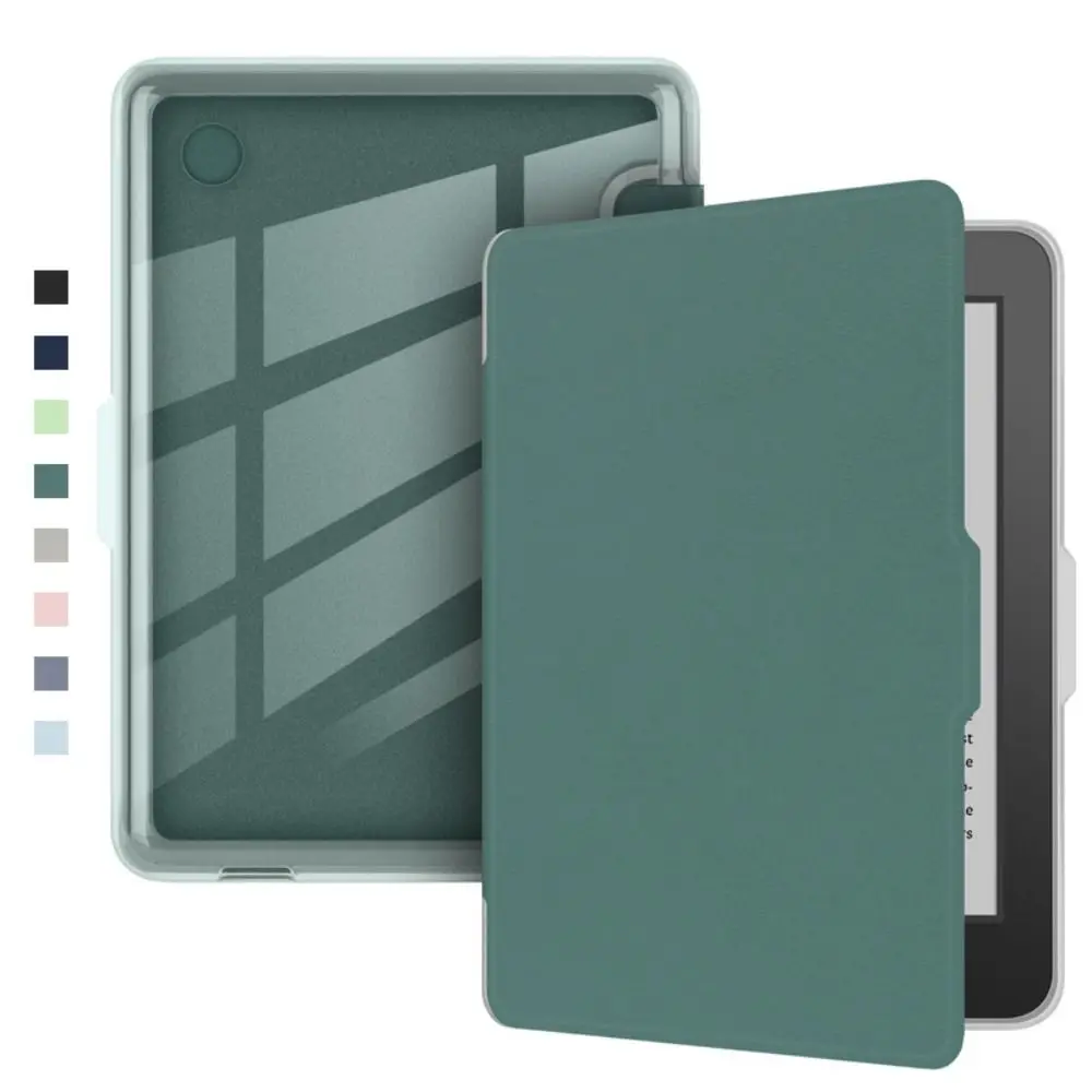 Auto Sleep/Wake e-Reader Case Acrylic Shockproof N367 Folio Cover Ultra Slim Leather for KOBO Clara Colour/BW/2E