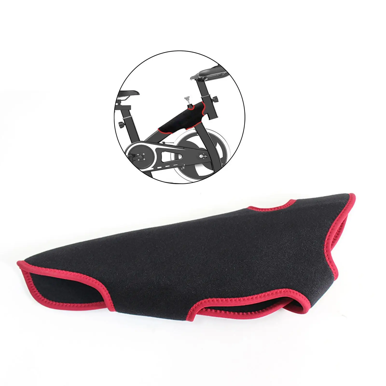 Frame Wrap Washable Wrap Protector Sweat Guard for Bicycles Peloton Bike Gym