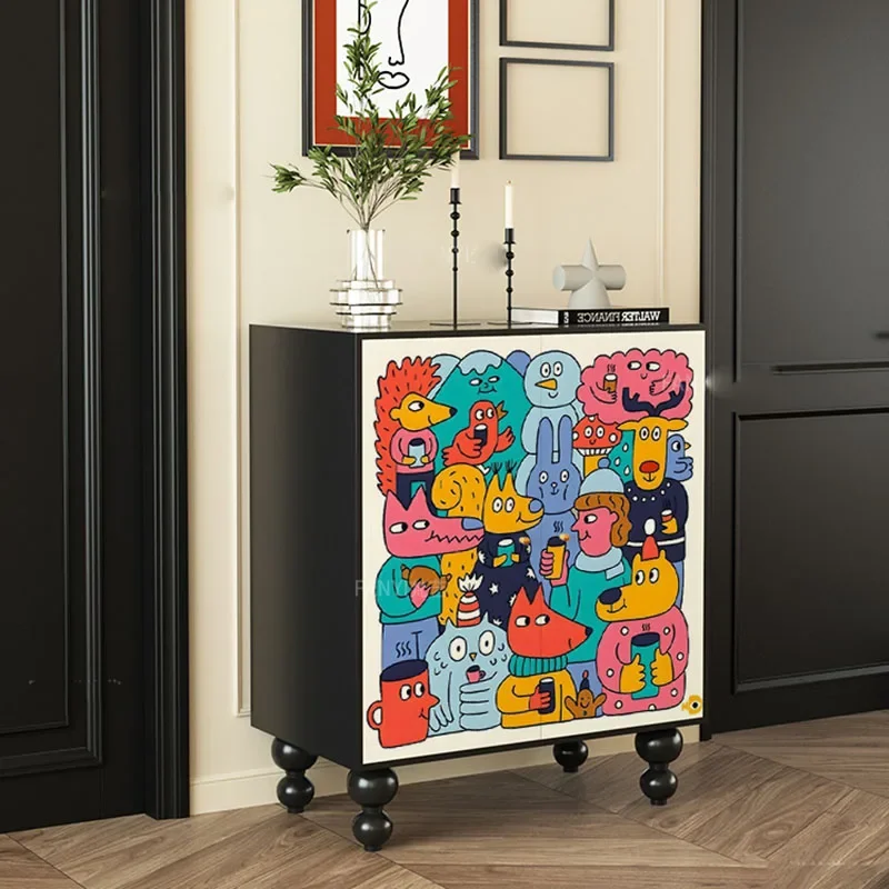 مقاوم للماء خزانة خذاء بيضاء تصميم جميل غرفة المعيشة رف الأحذية المنظم توفير المساحة Gabinetes De Zapatos أثاث المنزل #3