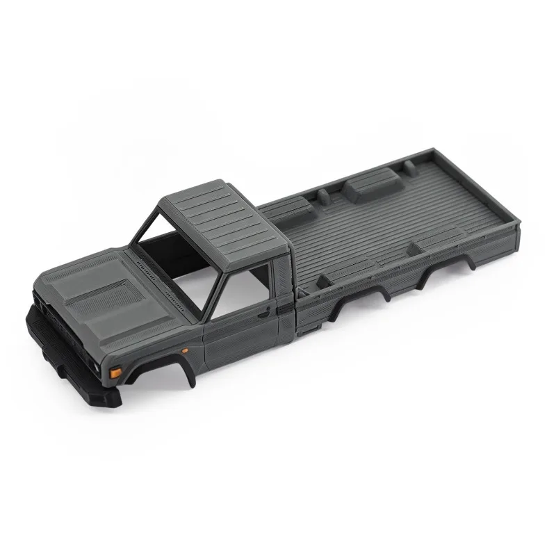 Verbesserte 3D-Druckqualität LC79 Karosserie für SCX30 6X6 Chassis-Set Graue Karosserie
