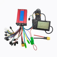 24V 36V 48V 350W 250W MAX20A E-bike/Scooter eléctrico controlador sin escobillas pantalla LCD para bicicleta eléctrica