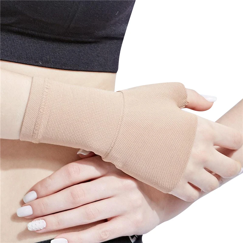 Fitness Gym Wrist Guard Arthritis Brace Sleeve Support Glove Breathable Elastic Palm Hand Protector