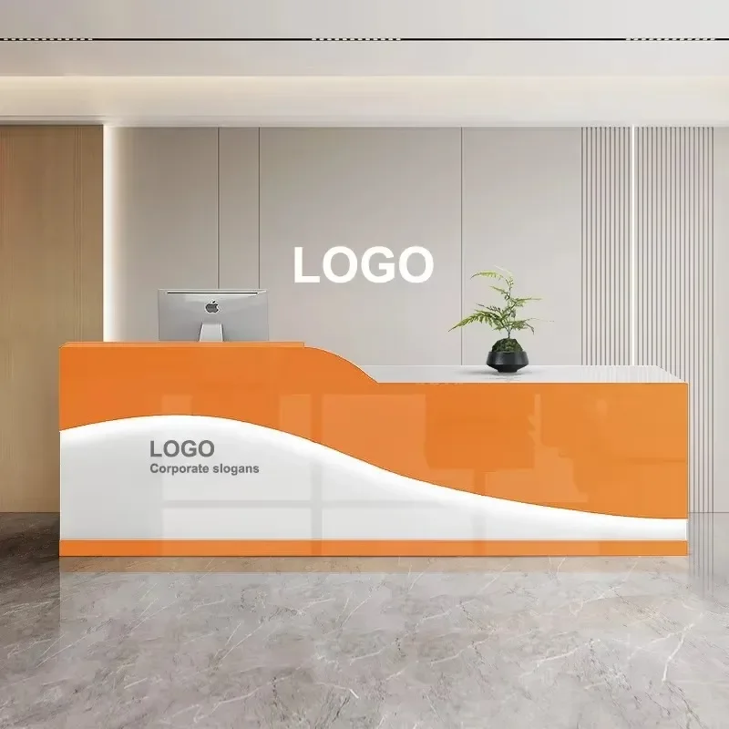 

Display Luxury Reception Desks Beauty Salon Small Reception Desks Counter Kitchen Mostrador Negocio Commercial Furniture