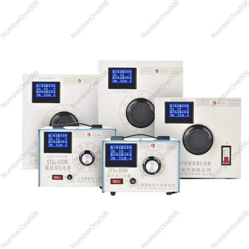 

Isolated Voltage Regulator Small Two-layer Winding STG-200W Contact Type 0-300V Adjustable Transformer 220V Single Phase