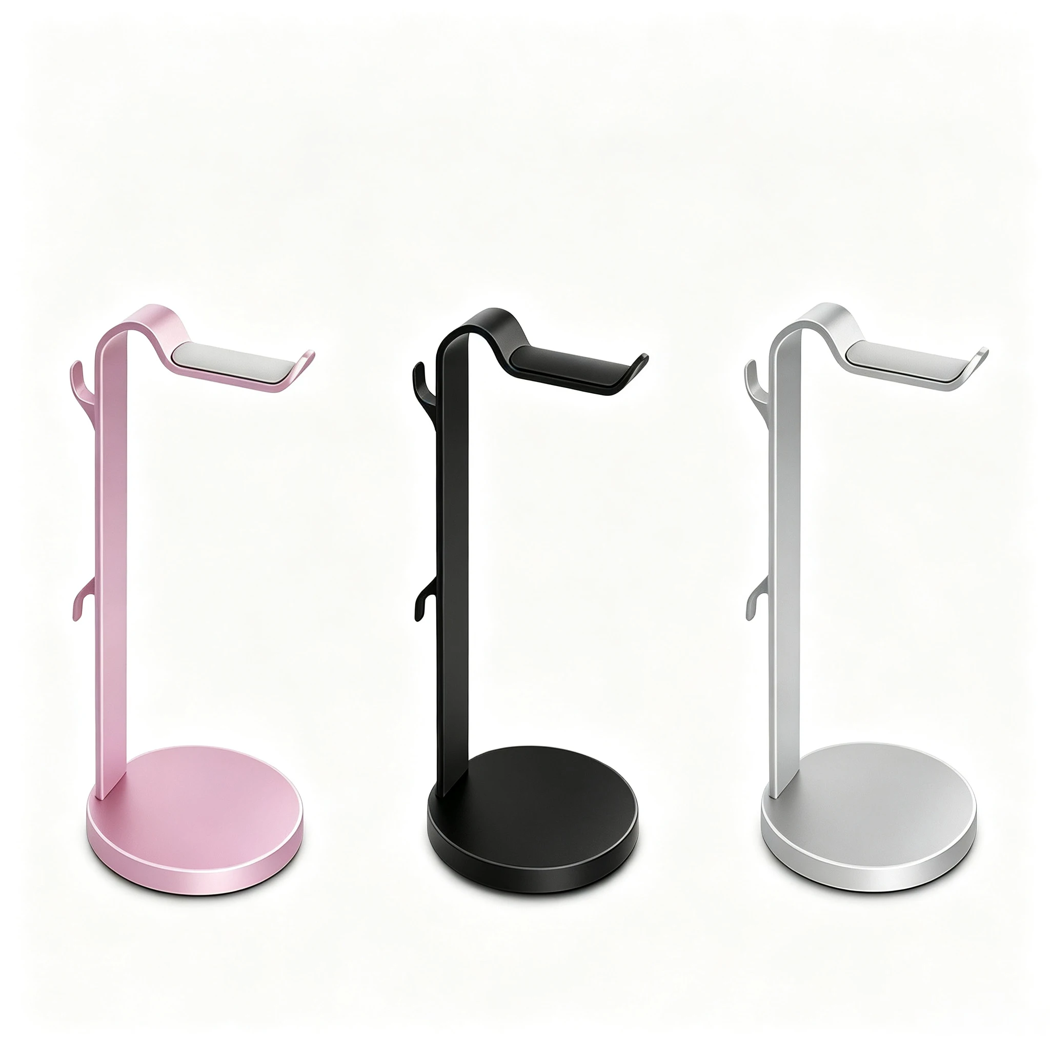 Gaming Headset Wired - Penyangga Headphone dari Paduan Aluminium, Penyangga