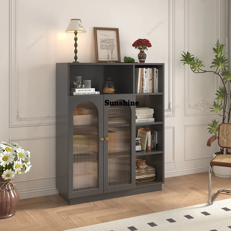 Big Size Room Decor Bookcases Accent Designer Modern Aesthetic Creative Book Shelf European Prateleira Lounge Suite Furniture